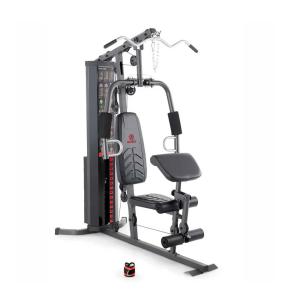 Multiestación Marcy Eclipse MWM7119 Compact Home Gym (Color: Negro/Rojo)