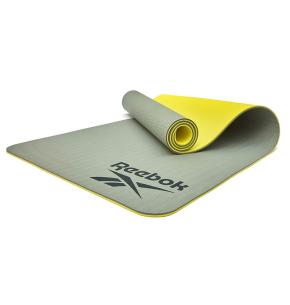 Esterilla de Yoga Reebok Doble Cara - 6mm (Color: Verde)
