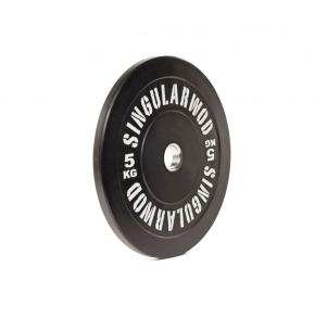 Disco olímpico Bumper Training Singular WOD Negro