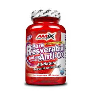 Amix Pure Resveratrol Anti-Ox - 60 cápsulas