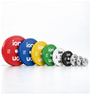 ION fitness Discos Olímpicos Calibrados Powerlifting