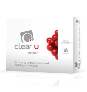 GoldNutrition Clinical Clear-U Cranberry - 15 cápsulas