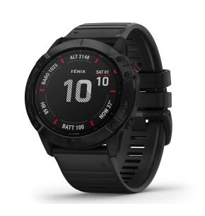 Garmin fenix 6X PRO negro con correa negra
