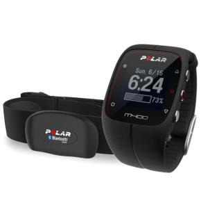 Pulsómetro Polar M400 Negro + Sensor de Frecuencia Cardíaca H7