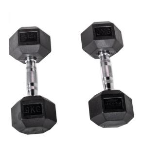 Mancuernas hexagonales O'live (Par) (Peso: 9kg)