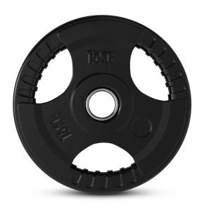 Disco de goma 3 agarres fitnessdigital Tri-Grip 15kg (Peso: 15kg)