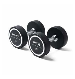 Mancuernas redondas Evergy  Élite PU (par) (Peso: 15kg)