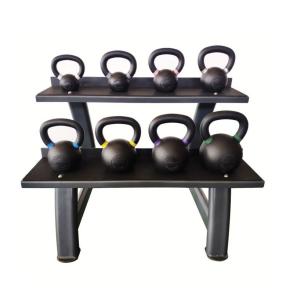 Set Kettlebells 4-24 kg y Rack Titanium Strength SK24