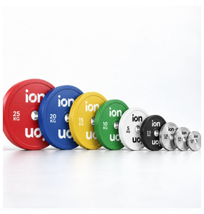 ION fitness Discos Olímpicos Calibrados Powerlifting
