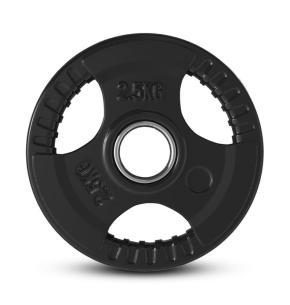 Disco de goma 3 agarres fitnessdigital Tri-Grip 2.5kg (Peso: 2.5kg)