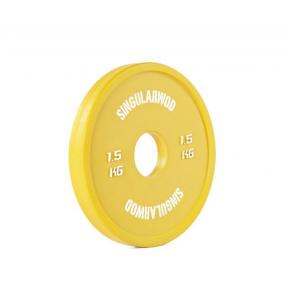 Disco olímpico fraccional Training Singular WOD Color (Peso: 1.5kg)