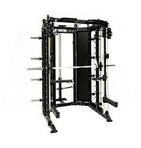 G6™ All-In-One Trainer - Rack, Máquina Smith, Multipower + Doble Polea  Ajustable