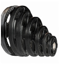Set Discos Olimpicos 4 Agarres Caucho (Peso: 200kg)