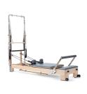 Reformer Elina Pilates Lignum Madera con Torre + Portes Gratis (Color: Gris)