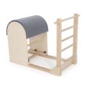 Barril Pilates (Ladder Barrel) Elina Pilates con base de madera + Portes Gratis (Color: Gris)