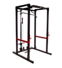 Power Rack con Polea Alta y Baja ION fitness PR1000