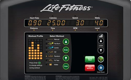 Activate Upright Exercise Bike